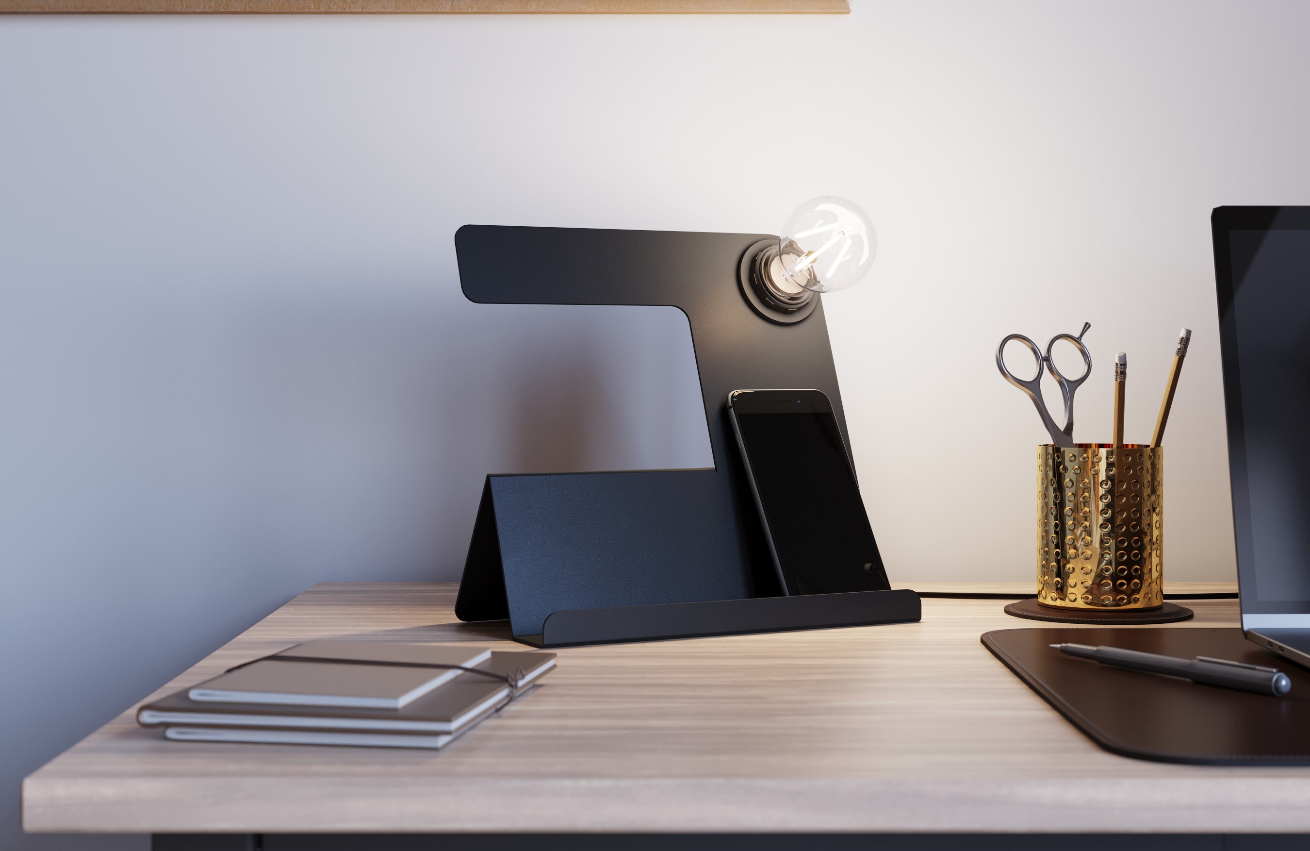Lampka na biurko – 5 najlepszych porad jak oświetlić biurko.