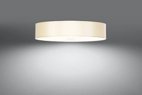 Plafon SKALA 70 biały + 6x Żarówka LED E27 3000K Ciepła 7,5W 620lm