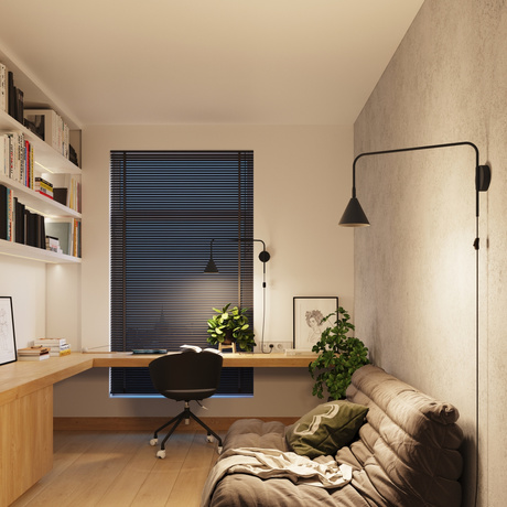 Kinkiet NOX czarny + 1X Żarówka LED E14 4000K Zimna 7,5W 680lm