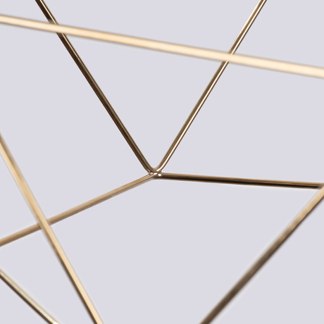 Lampa wisząca TRIOM 30 złota