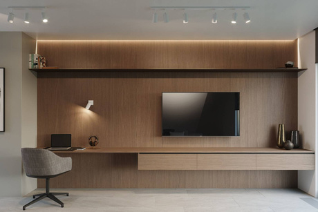 Plafon RING 4L biały + 4x Żarówka LED GU-10 4000K Zimna 7W 630lm