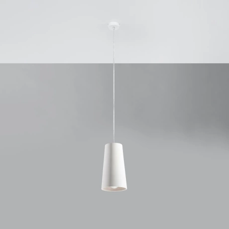 Lampa wisząca ceramiczna GULCAN biała