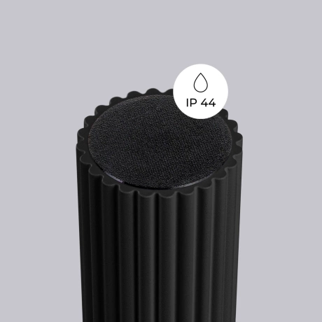 Plafon HALO czarny IP44