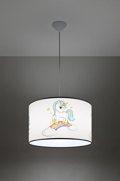 Lampa wisząca JEDNOROŻEC 40 + 1x Żarówka LED E27 3000K Ciepła 7,5W 620lm