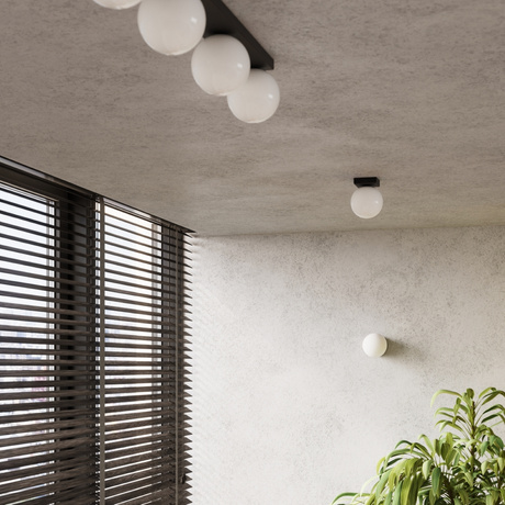 Kinkiet YOLI 1 czarny + 1x Żarówka LED G9 3000K Ciepła 4,5W 450lm