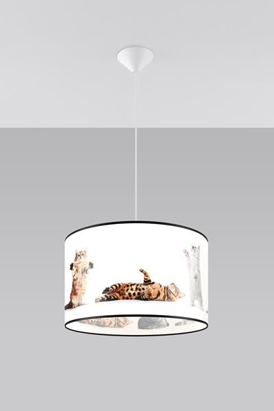 Lampa wisząca KOTY 40 + 1x Żarówka LED E27 3000K Ciepła 7,5W 620lm