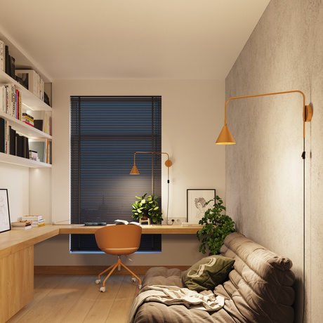 Kinkiet NOX złoty + 1X Żarówka LED E14 4000K Zimna 7,5W 680lm