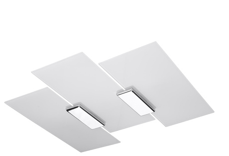 Plafon FABIANO + 3x Żarówka LED E27 3000K Ciepła 7,5W 620lm