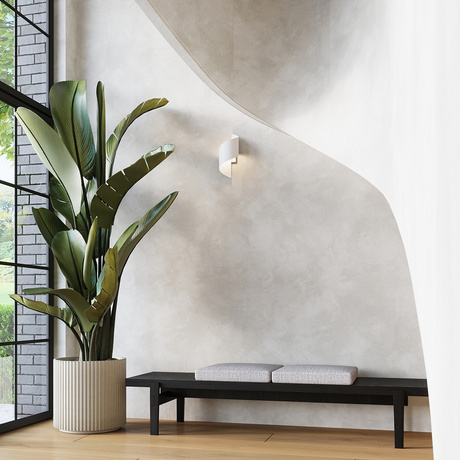 Kinkiet TALASSA biały + 1x Żarówka LED G9 4000K Zimna 4,5W 460lm