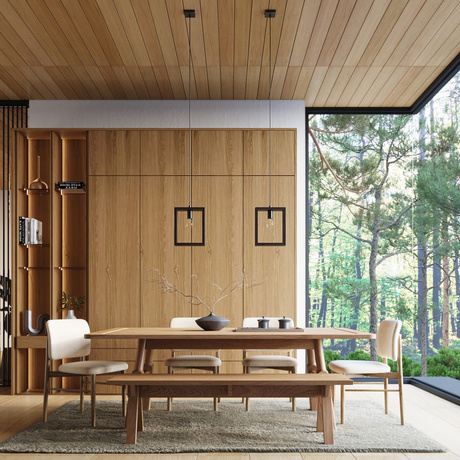 Lampa wisząca ARIES wenge + 1x Żarówka LED E27 3000K 7W 760lm