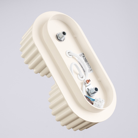 Plafon AURA 2 beżowy Gx53 + 2X Żarówka LED GX53 4000K 8W 720lm