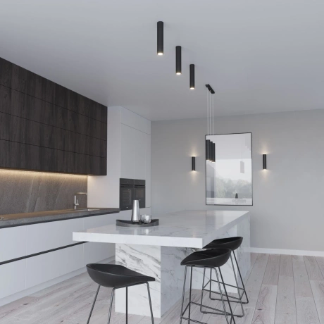 Lampa Wisząca LAGOS 3 czarny