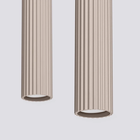 Lampa wisząca KARBON 2 taupe