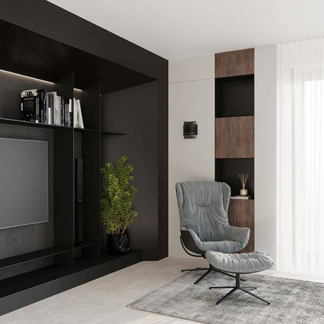 Kinkiet HESTIA czarny + 1x Żarówka LED G9 3000K Ciepła 4,5W 510lm