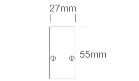 Szyna magnetyczna 2m czarna MIDI ON/OFF DALI 48V