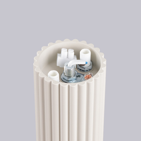 Plafon HALO beżowy IP44 + 1X Żarówka LED G9 4000K Zimna 4,5W 460lm