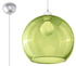 Lampa wisząca BALL zielony + 1x Żarówka LED E27 3000K Ciepła 7,5W 620lm
