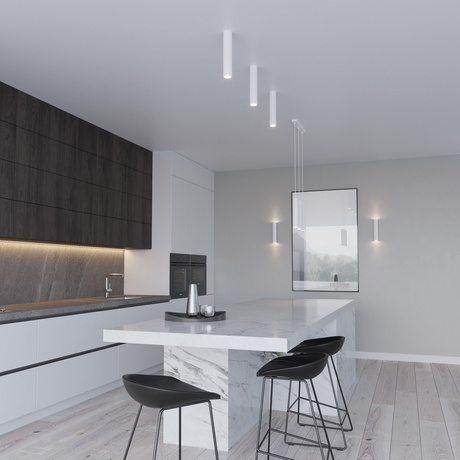 Lampa wisząca LAGOS 3P biały 3x Żarówka LED GU-10 3000K Ciepła 7W 620lm