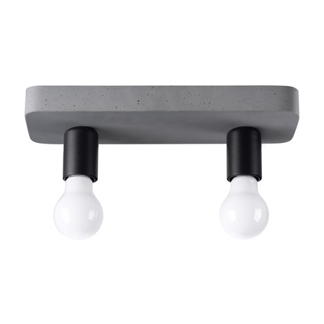 Plafon TAVO 2 + 2x Żarówka LED E27 3000K 7W 760lm