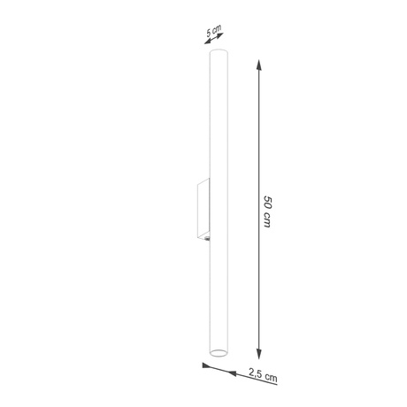 Kinkiet PASTELO 2 zielony oliwkowy + 2x Żarówka LED G9 3000K Ciepła 4,5W 450lm
