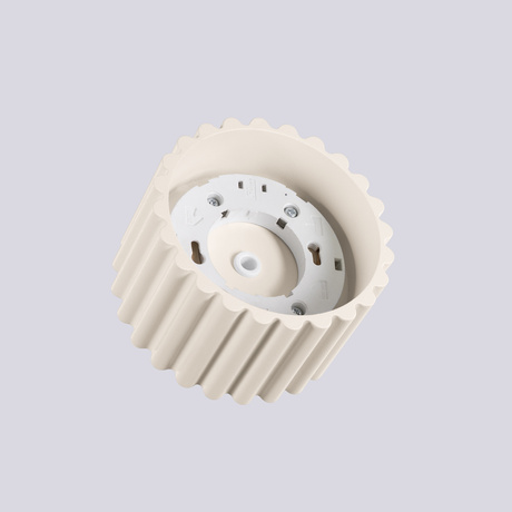 Plafon AURA 1 beżowy Gx53 + 1X Żarówka LED GX53 4000K 8W 720lm