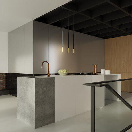 Lampa wisząca MOZAICA 3P czarny/złoty + 3x Żarówka LED G9 3000K Ciepła 4,5W 510lm