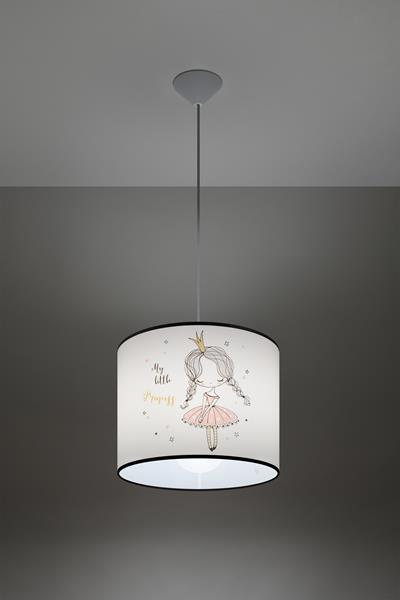 Lampa wisząca PRINCESS 30 + 1x Żarówka LED E27 3000K Ciepła 7,5W 620lm