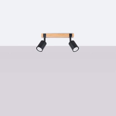 Plafon FAGER 2 czarny