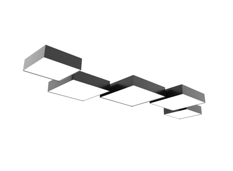 Plafon sufitowy HORUS 25 BIAŁY + 1x Żarówka LED E27 3000K Ciepła 7,5W 620lm