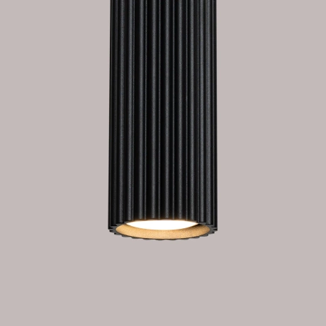 Lampa wisząca KARBON 1 czarny
