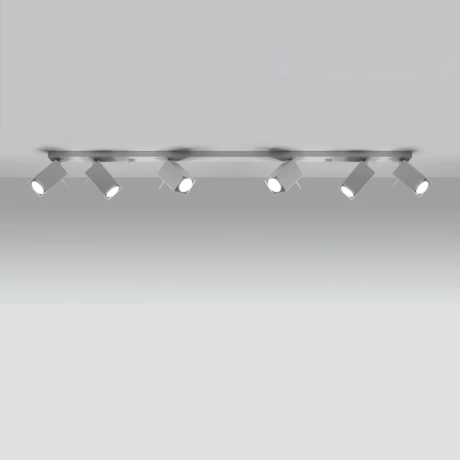 Plafon MERIDA 6L biały