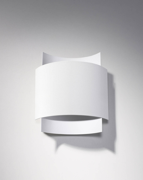 Kinkiet IMPACT biały + 1x Żarówka LED G9 4000K Zimna 4,5W 530lm