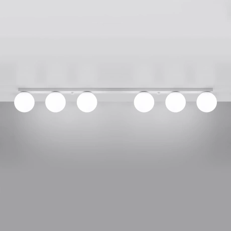 Plafon YOLI 6 biały