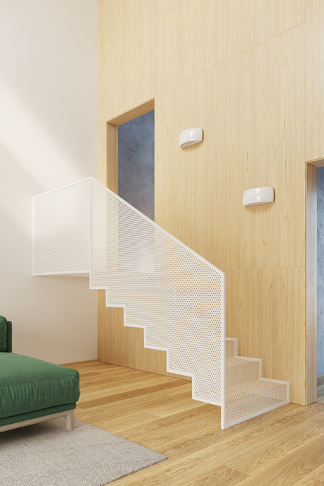 Kinkiet lakierowany PONTIUS biały połysk + 1x Żarówka LED G9 4000K Zimna 4,5W 530lm