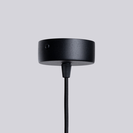 Żyrandol HALO 6 czarny + 6X Żarówka LED G9 3000K Ciepła 4,5W 450lm