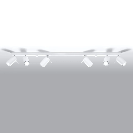 Plafon RING 6L biały