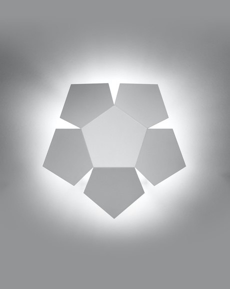 Kinkiet PENTA biały + 2x Żarówka LED G9 4000K Zimna 4,5W 530lm