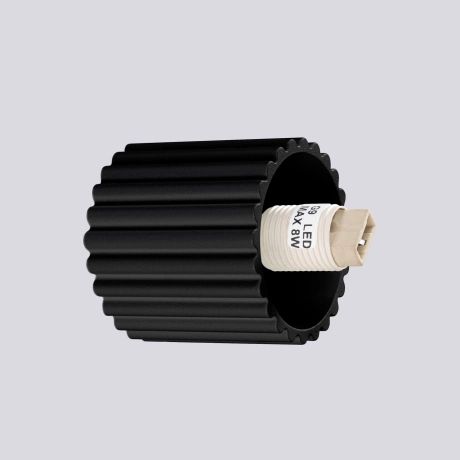 Kinkiet HALO czarny IP44