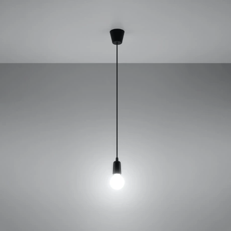 Lampa wisząca DIEGO 1 czarna