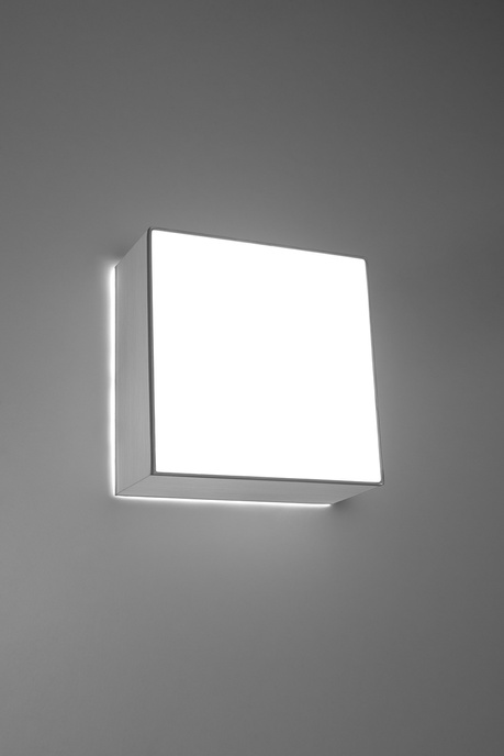 Plafon sufitowy HORUS 25 SZARY + 1x Żarówka LED E27 3000K Ciepła 7,5W 620lm