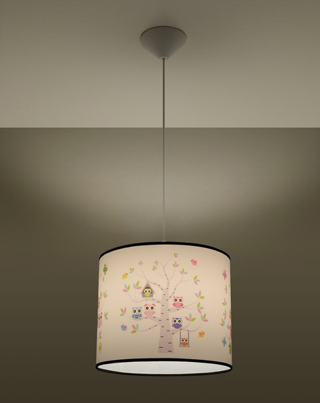 Lampa wisząca SOWY 30 + 1x Żarówka LED E27 3000K Ciepła 7,5W 620lm