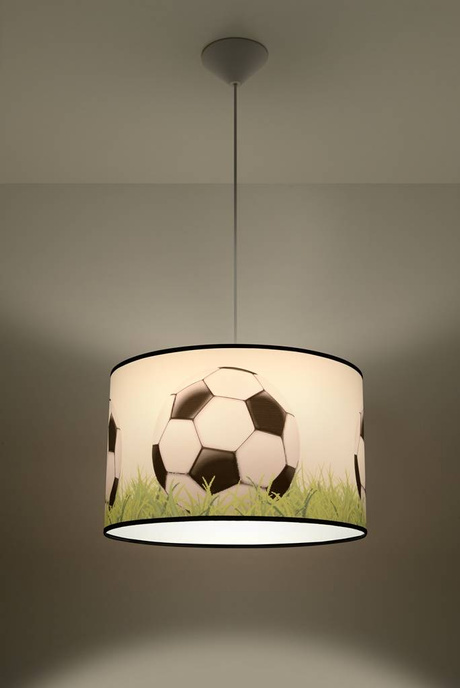 Lampa wisząca PIŁKA C 40 + 1x Żarówka LED E27 4000K Zimna 7,5W 650lm