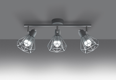 Plafon ARTEMIS 3 biały + 3x Żarówka LED E14 3000K Ciepła 7,5W 620lm