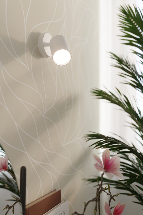 Plafon LEMMI 3 biały + 3x Żarówka LED GU-10 3000K Ciepła 7W 510lm