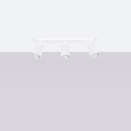 Plafon KARBON 3L biały