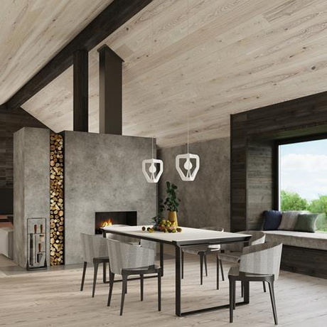 Lampa wisząca TRES biała + 1x Żarówka LED E27 3000K Ciepła 7,5W 620lm