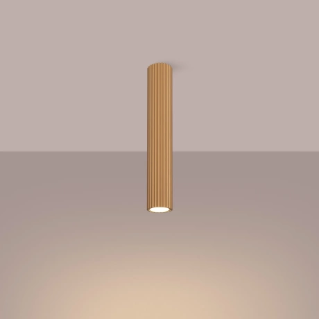 Plafon KARBON 40 złoty