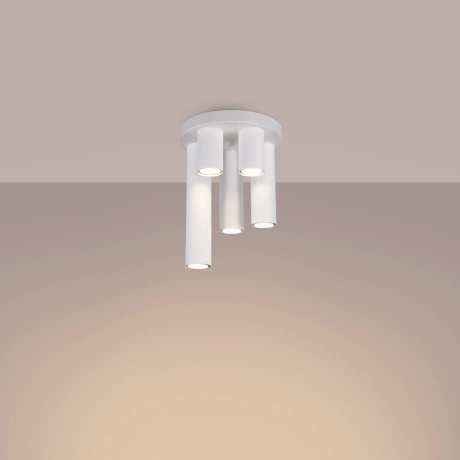 Plafon LAGOS 5P biały