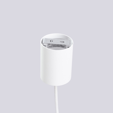 Lampa wisząca HALO 1 biała + 1X Żarówka LED G9 4000K Zimna 4,5W 460lm