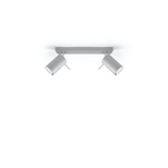 Plafon RING 2 szary 